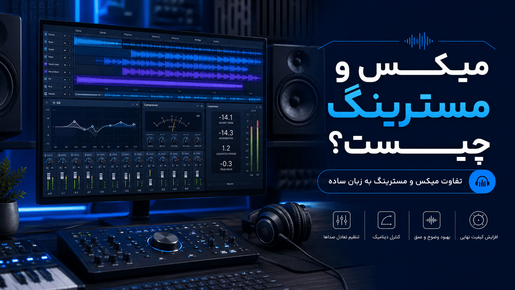 میکس و مسترینگ چیست