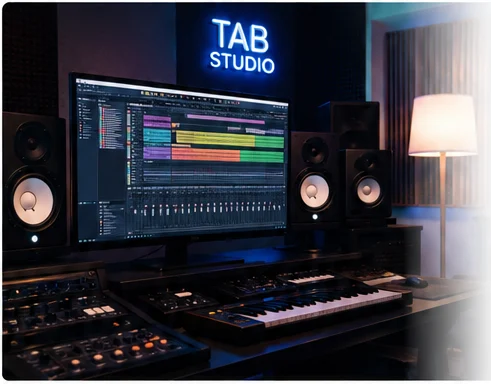 آموزش حضوری آهنگسازی و تنظیم با Cubase در تب استودیو